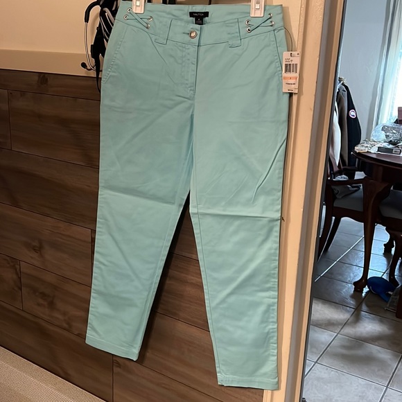 Brand new Nautica Baby Blue Capris 🩵 - Picture 1 of 5